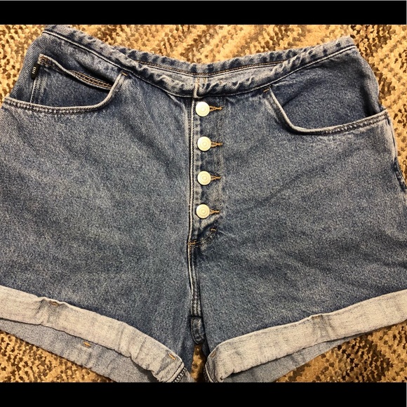 Gitano Pants - Vintage Gitano High Waist Button Fly Jeans Shorts 10